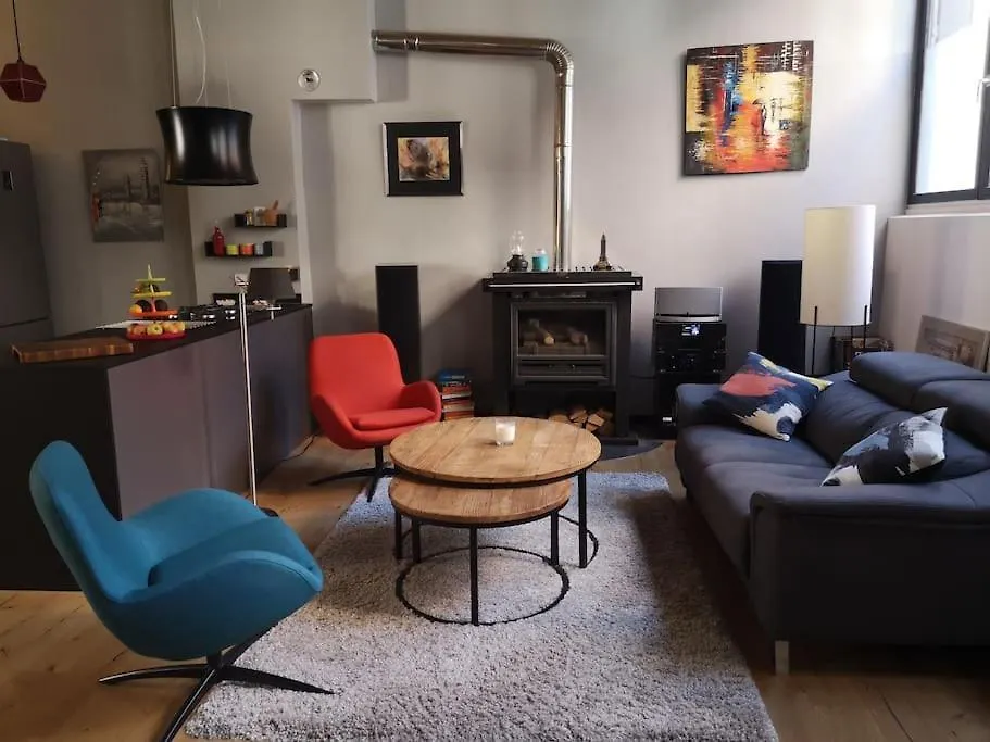 Bnbgones - Le Loft Bodin Croix Rousse - Metro Apartment Lyon France