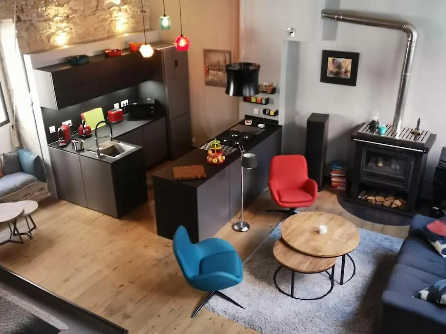 Bnbgones - Le Loft Bodin Croix Rousse - Metro Apartment Lyon