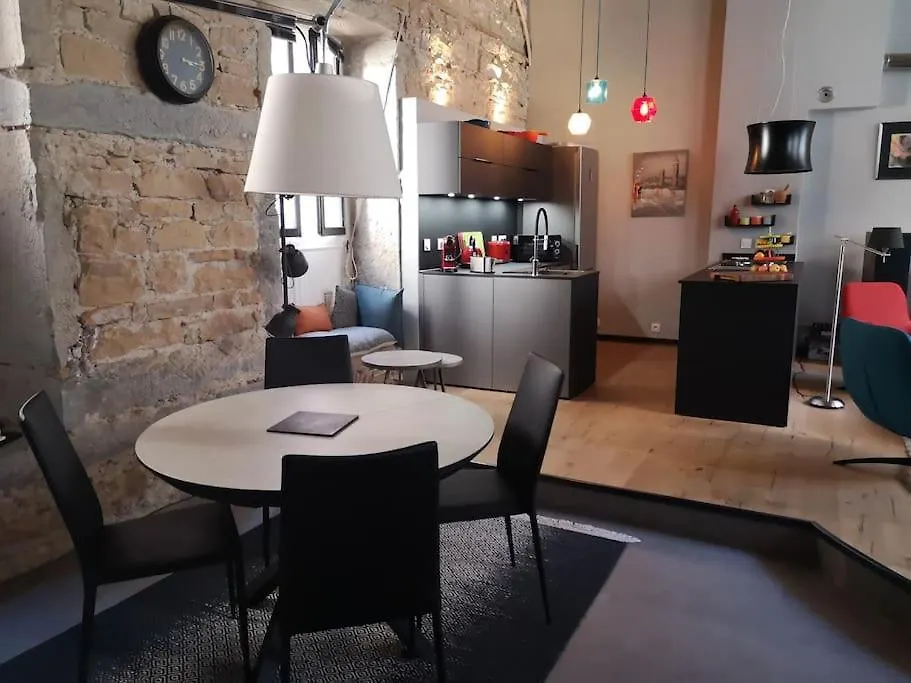 Bnbgones - Le Loft Bodin Croix Rousse - Metro Apartment Lyon France